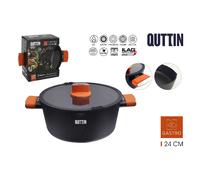 MAXHOME-Cacerola con tapa Gastro Quttin,24CM,26CM,28CM
