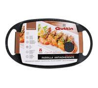 MAXHOME-PARRILLA 36X22,5X1,6CM RECTANGULAR LISA QUTTIN