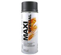 Maxi Color HITZEFEST aerosol pintura para horno, tubos de escape, color negro mate 400 ml, resistente al calor, barniz de alta temperatura, de larga duración (800°C)