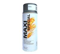 MAXI COLOR Pintura en aerosol resistente al calor, pintura para horno, 400 ml, pintura resistente al calor, alta temperatura (800 °C, antracita mate)