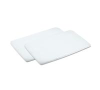 Maxi-Cosi Sábanas cuna Maxi-Cosi Swift, funda colchón para recién nacido, 2 piezas, Blanco (White)