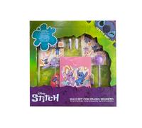 Maxi set con diario, colori, stickers e accessori . 39*39cm - Stitch Disney