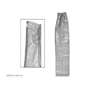 Maxia Market - Funda Protectora para Parasol Sombrillas con Cremallera impremeable Gris Antracita 45x220 cm, Funda de Parasol de Terraza, Jardin Verano