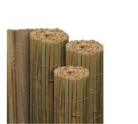 Maxia Market - Valla de Protección Bambú Natural Ocultación y Protección Cañizo - Visual y Viento de Caña Balcones Terrazas y Jardín - Robusto Biombo de Bambú Resistente a la Intemperie