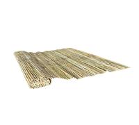 Maxia Market - Valla de Protección Cañizo Bambú Natural Partido Ocultación y Protección, Barrera Para Terraza y Jardin - Visual y Viento de Caña Balcones Terrazas y Jardín - Robusto Biombo de Bambú