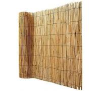 Maxia Market - Valla Natural Cañizo de Bambú Pelado para Jardín: Privacidad y Cerramiento Natural, Fácil Instalación y Resistente a la Intemperie