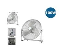 Maxia Market - Ventilador de suelo alta velocidad industrial 23, 30, 35, 40, 45 cm antirruido, 3 velocidades, soplar con un ángulo mayor, 25W, 45W, 55W, 80W, 100W, 120W
