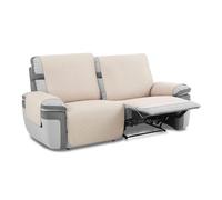 MAXIFUNDAS | Cubre Sofá Relax Slam | Color Beige | 2 Plazas | Acolchado, Reversible, Antideslizante y Repelente a Líquidos | Ideal para Hogares con Mascotas y Niños