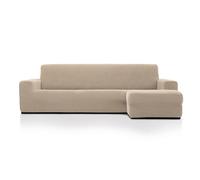 MAXIFUNDAS Funda Chaise Longue Relive Beige Brazo Derecho Corto