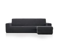 MAXIFUNDAS Funda Chaise Longue Relive Brazo Derecho Corto Gris Oscuro