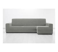 MAXIFUNDAS Funda Chaise Longue Relive Gris Claro Brazo Derecho Largo