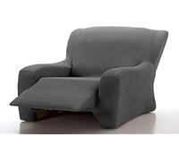 MAXIFUNDAS Funda de Sillón Relax Pies Juntos Modelo Vega Gris