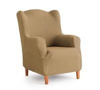 MAXIFUNDAS Funda de sofá Modelo Inca para sillón orejero, elástica, extrasuave, antideslizante, Lino