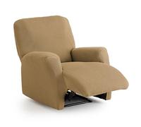 MAXIFUNDAS Funda de Sillón Relax Modelo Inca – Elástica extra suave Antideslizante Color Lino