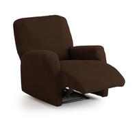 MAXIFUNDAS - Funda de Sillón Relax Modelo Inca - Extra suave, antideslizante, marrón