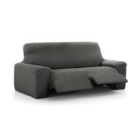 MAXIFUNDAS – Funda de sofá Relax Vega 3 plazas 2 pies elástica antideslizante Antracita