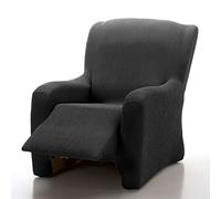 MAXIFUNDAS Funda Sillón Relax Pies Juntos Modelo Vega Negro