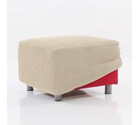 MAXIFUNDAS FUNDAS DE SOFA & CHAISE LONGUE - Funda de Puff Relive Elástica Beige Xl bean bag cover