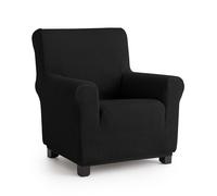 MAXIFUNDAS FUNDAS DE SOFA & CHAISE LONGUE | Modelo Inca | Funda de Sofá 1 Plaza Black 2 seats