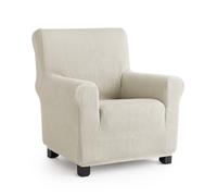 MAXIFUNDAS FUNDAS DE SOFA & CHAISE LONGUE | Modelo Inca | Funda de Sofá 1 Plaza Ivory 4 seats