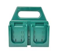 Maxitino - Funda para batería de 4 ranuras compatible con Makita de 18 V, organizador de mano portátil y resistente con capacidad para 4 baterías para bolsas de herramientas y lugar de trabajo, fácil