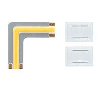 MaxLED 1.000 Set de tiras LED esquina (3 cm, Blanco cálido, 0,6 W, 54 lm, 230 V - 240 V)