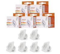 Maxled, Light is Led! 5x Mini Focos LED Empotrables 8W 600LM Giratorio Spot Blanco Natural 4000K Focos LED de Techo Interior IP54 Pequeño Downlight Para Techo/Armario/Vitrina Corte Ø60mm No Regulable
