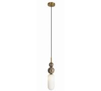 MaxLight Nova lámpara colgante 1x7 W blanco-oro P0642