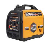 maXpeedingrods Generador de corriente de 3500 W LPG/Gasolina Inverter Gas Silencioso Generador de Energía Doble Fuel con enchufe de 230 V/16 A; 2 puertos USB para camping, garaje, viajes al aire libre