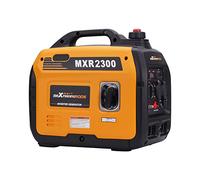 maXpeedingrods Generador Electrico Gasolina 2300W Pico Generador Inverter Silencioso Portátil de Emergencia, 230V Ligero Salidas USB/AC/DC para Camping Autocaravan Apagon