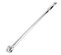MaxPower Breaker Bar 1/2, 600mm Mango Articulado Llaves de Carraca Tuerca Torsión 1/2", Mango Flexible Deslizante Barra Rompedora de 24”/600mm