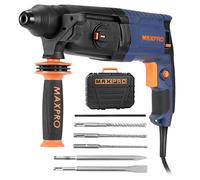 MAXPRO Martillo Perforador SDS-Plus 800W, 6 Velocidades Variables con 4 Funciones Capacità di foratura: calcestruzzo (26MM), metallo (13MM), legno (30MM)