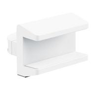 MaxTrack NVZ6WL - Soporte para regleta de Mesa, Montaje en pie de Mesa o Soporte de Monitor, Soporte de Enchufe, Soporte para regleta o concentrador USB