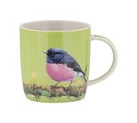 Maxwell & Williams DX1121 - Taza de café redonda (370 ml, porcelana, diseño de pájaro y pájaro canto), diseño de animales