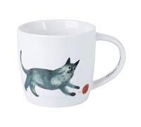 Maxwell & Williams DX1218 Feline Friends - Taza de porcelana (400 ml, en caja de regalo), multicolor