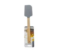 MAXWORK Espátula de silicona de grado alimentario, espátula convexa, espátula para nata con mango de madera 28 cm,, antiadherente, utensilios para pastelería