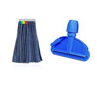 Maya 08081 - Fregona Microfibra + 08014 - Pinza Fregona Industrial