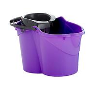 Maya 09050 - Cubo con Escurridor Ovalado, 15 L, Lila