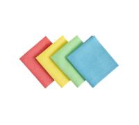Maya | Pack 4 Uds. Bayeta Ultra Plus | Color Azul, Rojo, Amarillo y Verde | Ref 07154