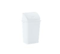 Maya | Papelera con Tapa Basculante 50 Litros | Ref 04146 White