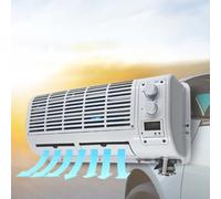MAYFABD Aire Acondicionado de Pared para Coche 12 V para De AutomóVil Tractor De Camión Ventilador De Enfriamiento Acondicionado De Pared Tractor de Camión Ventilador de Enfriamiento,12v