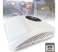 MAYFABD Aire Acondicionado para Techo de Caravana 2 en 1 Aire Acondicionado para camión Eléctrico Universal de con Refrigeración Calefacción para Caravana Camión Autocaravanas,12V