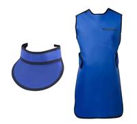 MAYFABD Delantal de Plomo Chaleco de Plomo Protector de Rayos X Delantal de Plomo Ligero de protección contra la radiación Ropa de Escudo Chaleco Traje CT Adulto Mascotas Unisex,0.35mm PB,90x60cm