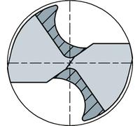 MAYKESTAG, broca helicoidal según la norma DIN 1869RN, acero rápido (HSS), longitud 430 mm, diámetro 10 mm, referencia: 101112500