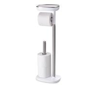 mayordomo de aseo EASYSTORE 68 cm, plateado / blanco, acero inoxidable, Joseph Joseph
