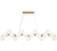 Maytoni ARM247-10-G, 10 bombillas, casquillo E14, IP20, color blanco