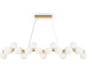 Maytoni ARM247-10-G, 10 bombillas, casquillo E14, IP20, color blanco