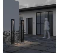 Maytoni Bonn: Iluminación LED para exteriores, 20W, color grafito, grado de protección IP65, luz blanca cálida