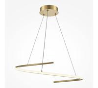 Maytoni Curve lámpara colgante 1x31 W oro MOD242PL-L33BSK