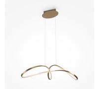 Maytoni Curve lámpara colgante 1x42 W oro MOD156PL-L52G4K